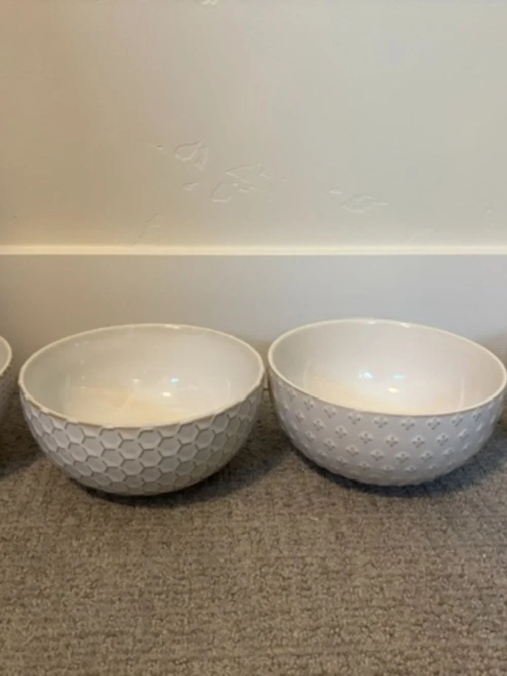 Set of 4 LE Tauci Bowls